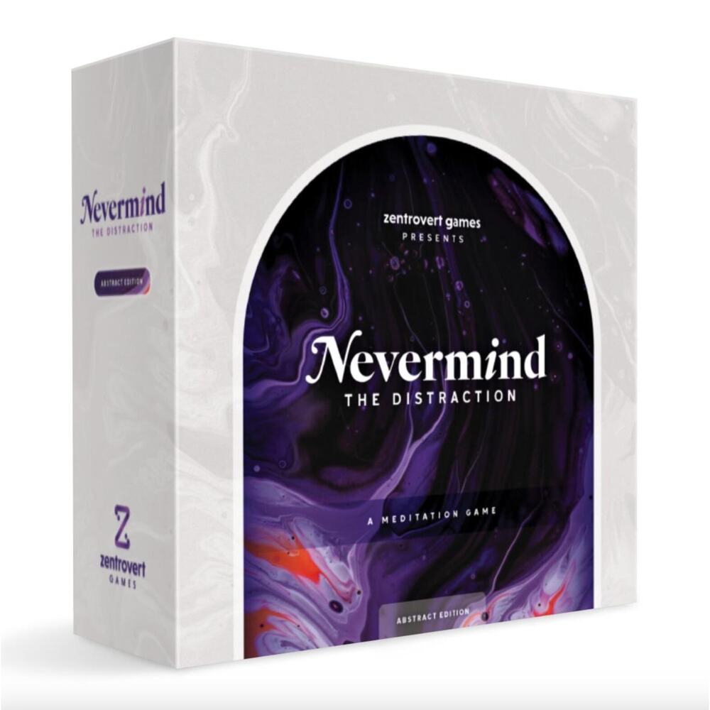 Nevermind Distraction Meditation Board Game Solo Mindfulness Abstract Edition - Picture 15 of 15